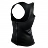 Neoprene body shaper training slimming vest with zipperFitness