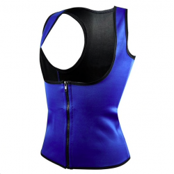 Neoprene body shaper training slimming vest with zipperFitness