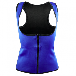 Neoprene body shaper training slimming vest with zipperFitness