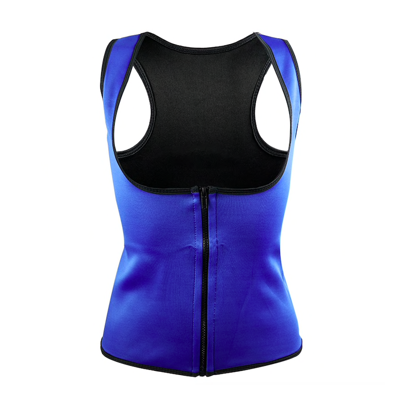 Neoprene body shaper training slimming vest with zipperFitness