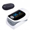 Medidores de presión arterialóxido de pulso de dedo digital - medidor de latido del corazón - con pantalla LCD
