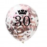 PartyGlobos de látex aniversario de cumpleaños 12 pulgadas 5 piezas