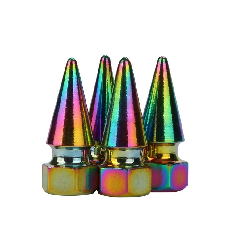 Partes de ruedaLáminas neumáticos de aluminio Neon 4 piezas