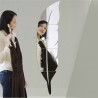 Pegatinas de paredAdhesivo de pared espejo en forma de pluma