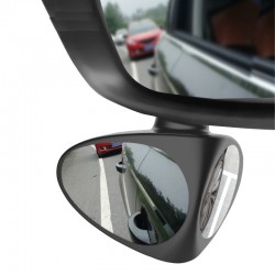 Estilo2 en 1 izquierda & derecha 360 vuelta ajustable coche retrovisor