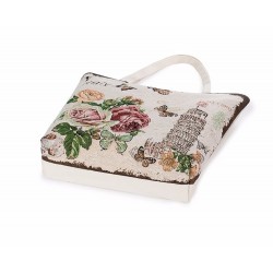 Canvas bag with floral printBags