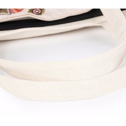 BolsasBolso de lienzo con estampado floral