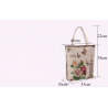 BolsasBolso de lienzo con estampado floral