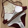 Lace bikini set with push upBeachwear