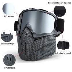 GafasEsquiar gafas de snowboard - máscara de cara completa
