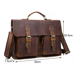 Men's genuine leather bagBags