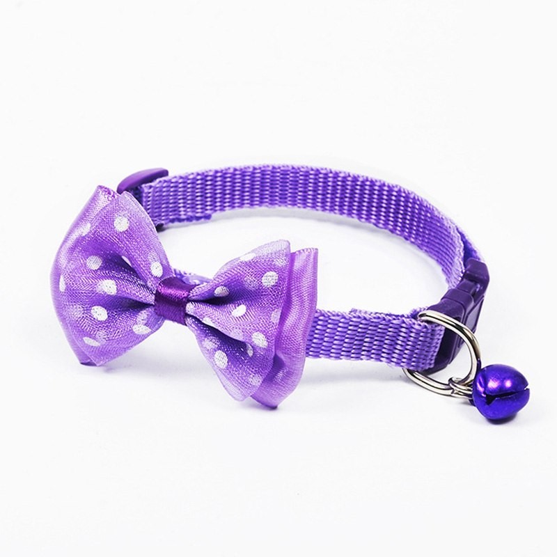 Collares & CorreasCollar de mascotas ajustable con intestino y campana