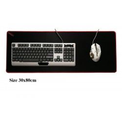 Large anti-slip mouse pad - gaming mat - rubber with lock-edgeAccessories