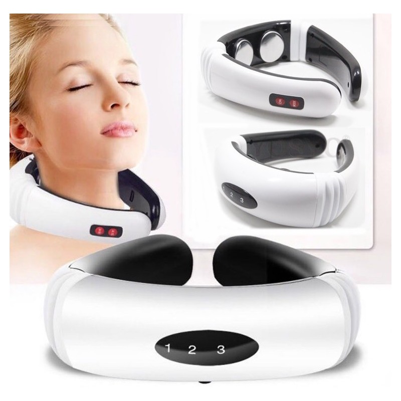 MasajePulsera eléctrica - masajeador de cuello de espalda - calefacción por infrarrojos