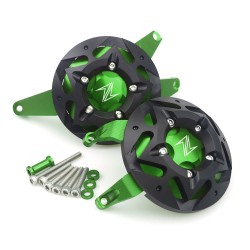Partes de motosCNC aluminio - protección lateral del motor para Kawasaki Z900 2017 2018