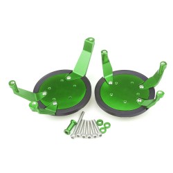 Partes de motosCNC aluminio - protección lateral del motor para Kawasaki Z900 2017 2018