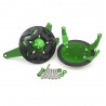 Partes de motosCNC aluminio - protección lateral del motor para Kawasaki Z900 2017 2018