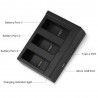 Batería y Cargadoresbatería AHDBT-501 - tres puertos duales cargador USB para GoPro 7 /6 / 5 cámara de acción
