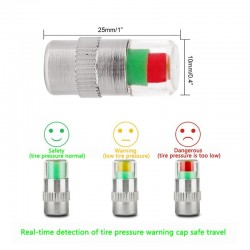 Tire pressure indicator - universal - car tire valve cap 4 pcsWheel parts