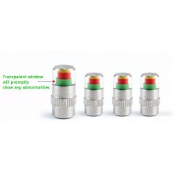 Tire pressure indicator - universal - car tire valve cap 4 pcsWheel parts