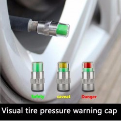 Tire pressure indicator - universal - car tire valve cap 4 pcsWheel parts