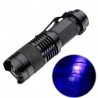 LinternasLinterna LED UV con zoom - verificador de marcadores - detección de dinero falso
