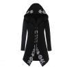 Gothic & Punk style - long sweatshirt - loose hoodie - cottonPlus