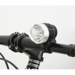 LucesQ5 LED - 3 modos - la lámpara delantera de bicicleta - impermeable - batería incorporada