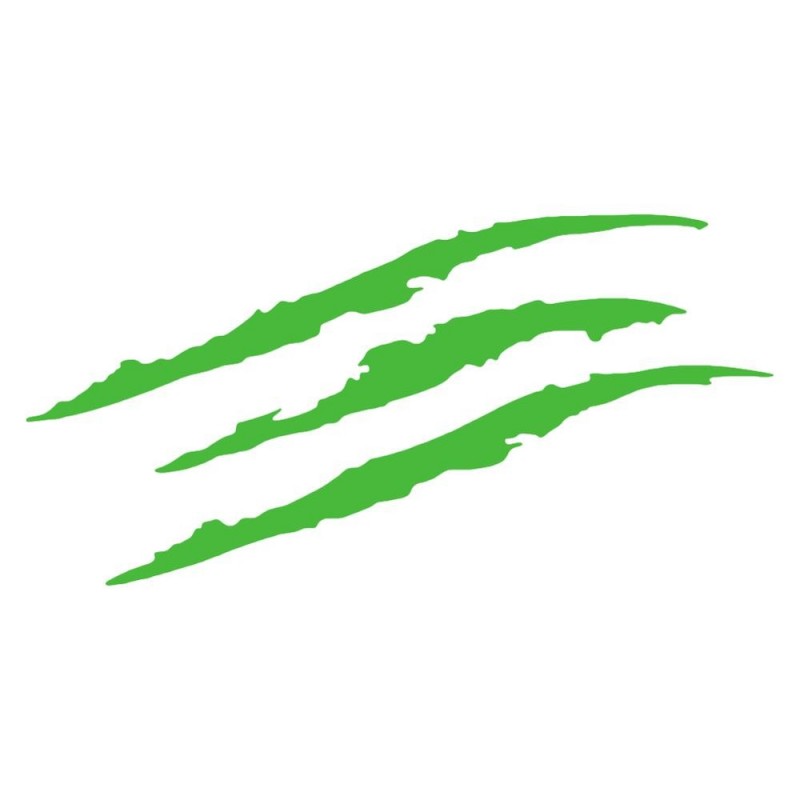 Claw marks - reflective car sticker - 40 * 12cmStickers