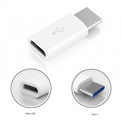 CablesUSB C a micro adaptador USB - OTG cable tipo-C convertidor 3 piezas