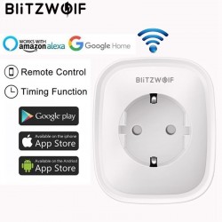 EnchufesBW-SHP2 WIFI - 220V 16A - enchufe inteligente - control remoto - interruptor de tiempo