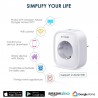 EnchufesBW-SHP2 WIFI - 220V 16A - enchufe inteligente - control remoto - interruptor de tiempo
