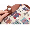 BolsasBúhos impresos - bolso pequeño del hombro del cuerpo