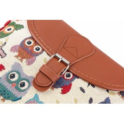 BolsasBúhos impresos - bolso pequeño del hombro del cuerpo