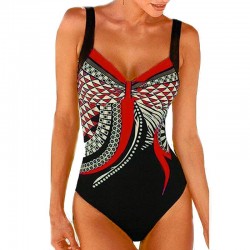 One piece swimsuit with push upBeachwear