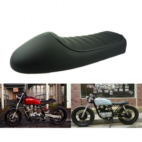 Partes de motosSilla plana de moto vintage para Honda CB125S CB200 CB350 CL350 CB400