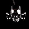 Luces de girocabeza del cráneo de Chrome - LED - luces de señal de motocicleta - indicadores para Honda Yamaha Harley Chopper...