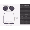 Gafas de solEspejo de recubrimiento de haz doble - gafas de sol - unisex