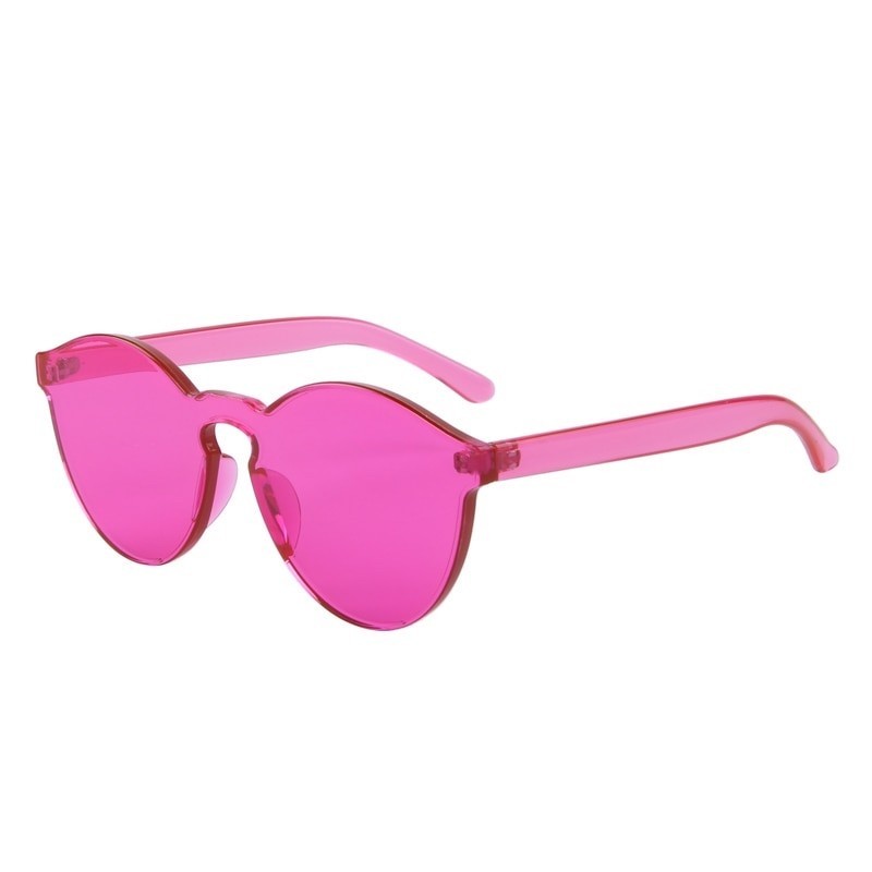 Transparent - plastic sunglasses - unisexSunglasses