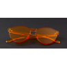 Transparent - plastic sunglasses - unisexSunglasses