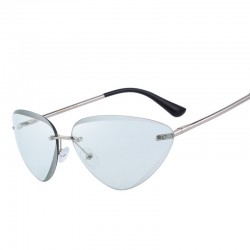 Cat eye - rimless sunglasses - UV400Sunglasses