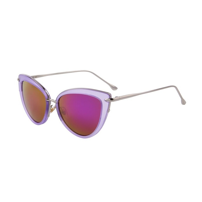 Gafas de solOjo retro gato - marco de aleación - gafas de sol ovaladas - UV400