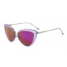 Gafas de solOjo retro gato - marco de aleación - gafas de sol ovaladas - UV400