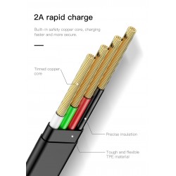 CablesBaseus - carga rápida - cable de datos micro USB