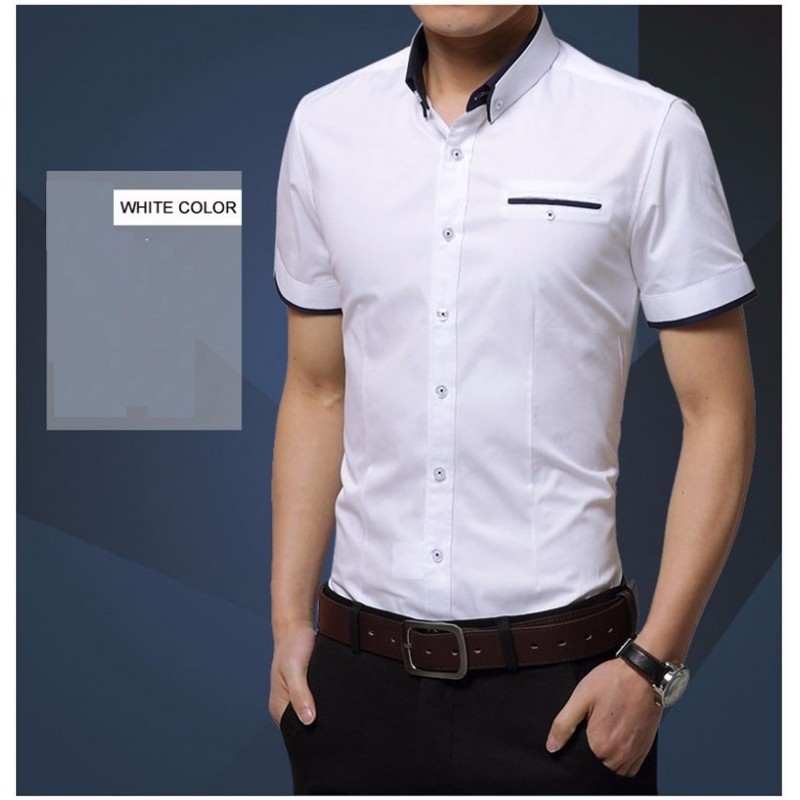 Camisetascamisa elegante manga corta Camisetascamisa elegante manga corta