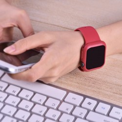 AccesoriosCaja de silicona suave - para Apple Watch 42mm - 38mm - 40mm - 44mm