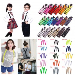 Clip-on Suspenders - Elastic Y-Shape Adjustable Braces - UnisexKids