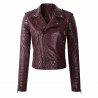 Soft leather jacket with zippersJackets