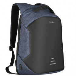 MochilasMochila antirrobo con carga USB - impermeable - bolsa portátil de 15.6 pulgadas