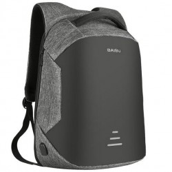 MochilasMochila antirrobo con carga USB - impermeable - bolsa portátil de 15.6 pulgadas